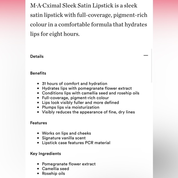 MAC ‘Paramount' M·A·Cximal Sleek Satin Lipstick - Picture 8 of 9